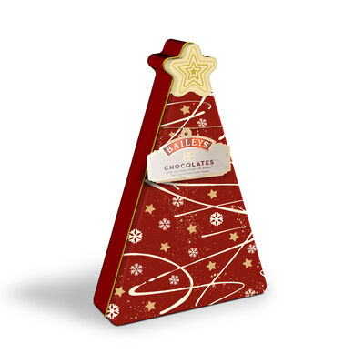 Baileys Christmas Tree Chocolates Tin